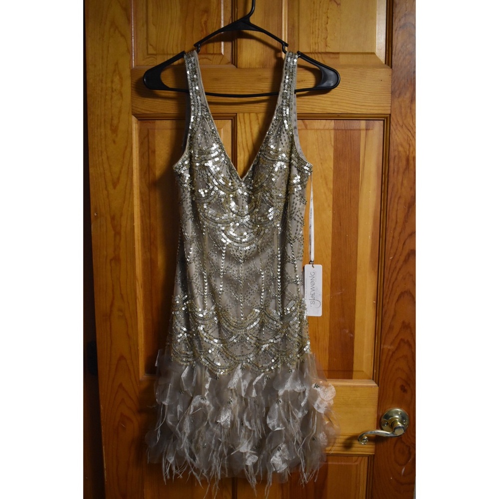 Short Sue Wong Gatsby Style Dress